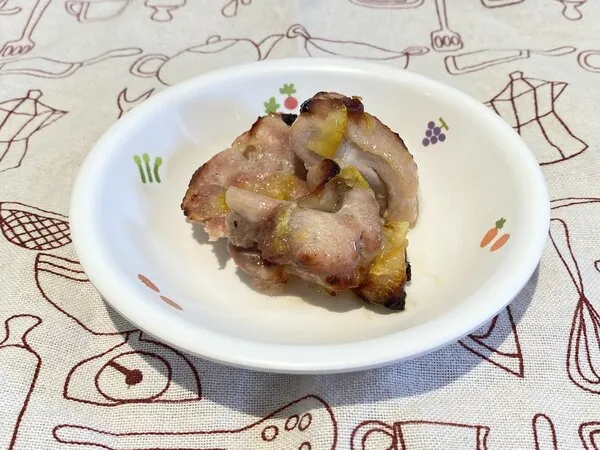 鶏のマーマレード焼き