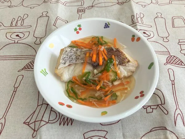 鯛の野菜あんかけ