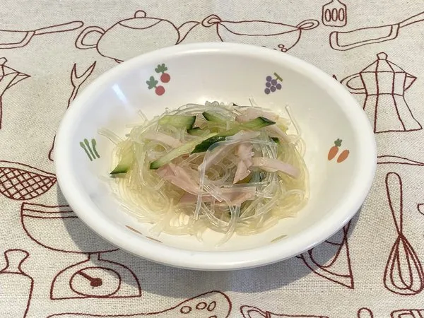 ハムと春雨サラダ