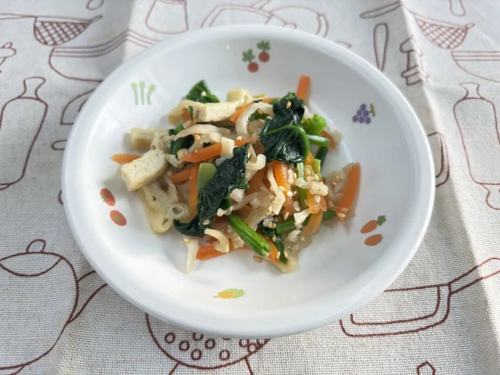 切り干し大根のごま酢和え